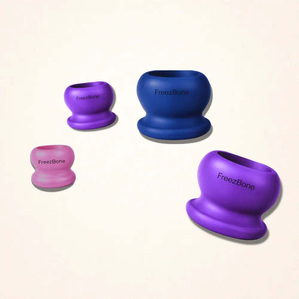 Durable Fillable Dog Chew Bone - Freezball for Endless Fun!
