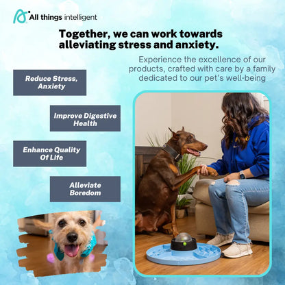 Interactive 8-In-1 Slow Feeder Snuffle Mat Puzzle for Dogs and Cats